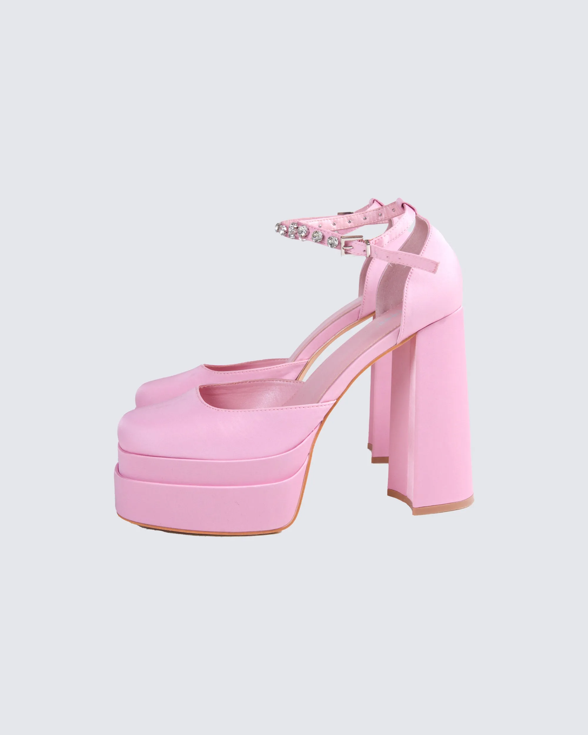 Beatrice Pink Platform Heel