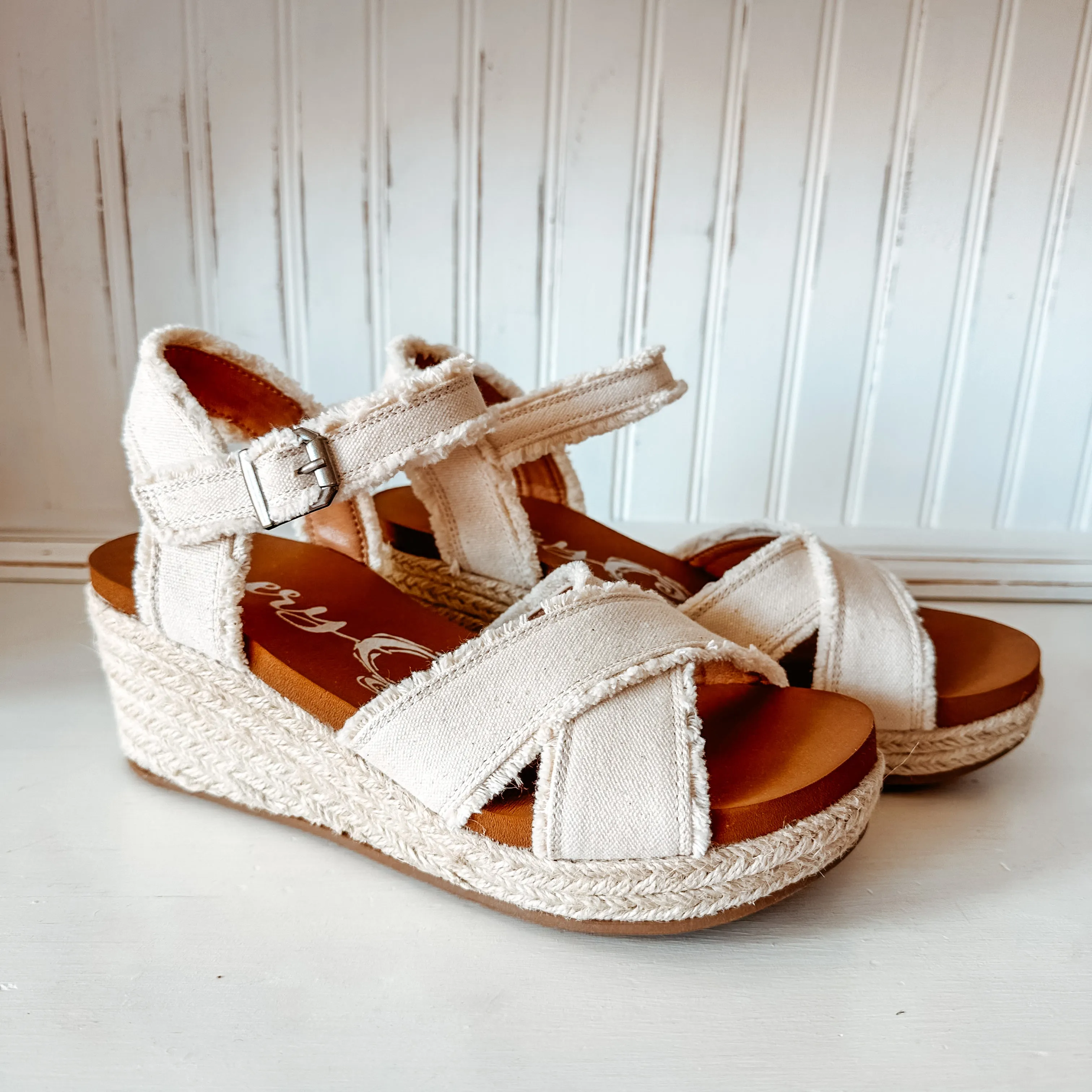 Brista Espadrille Sandal - Cream