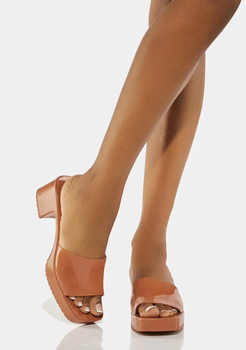 Camel Harlin Kitten Heels