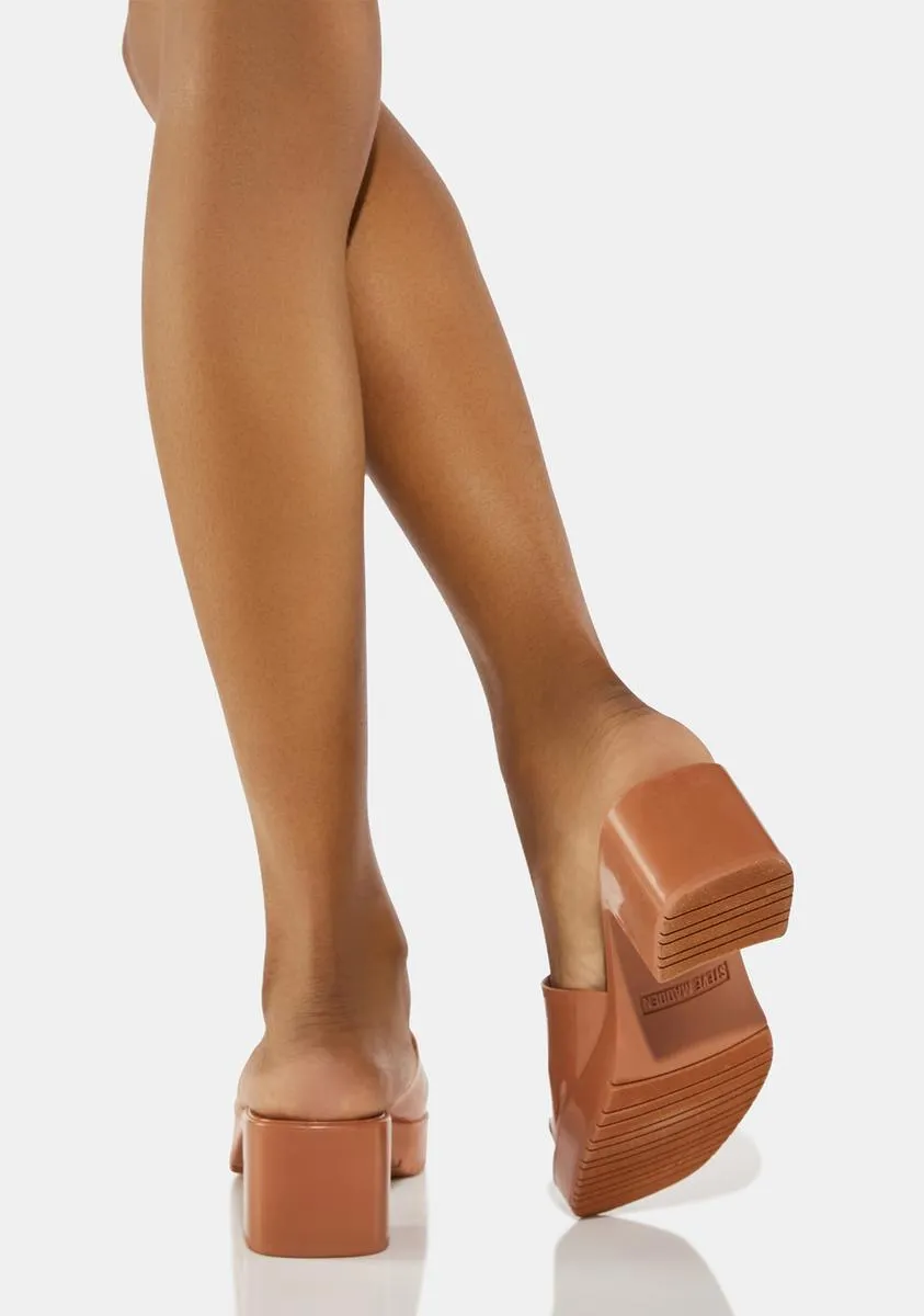 Camel Harlin Kitten Heels