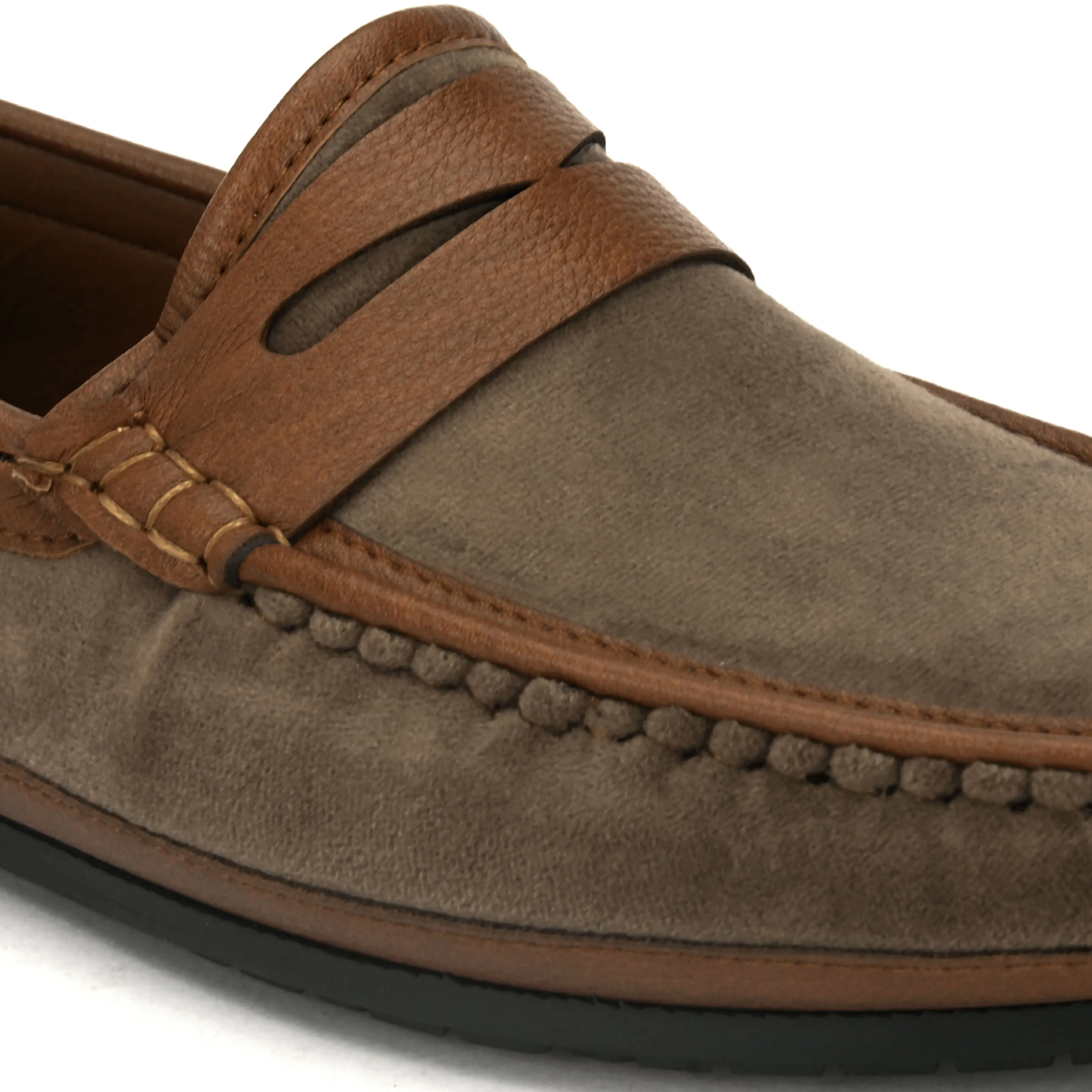 Cassio Tan Driving Loafers