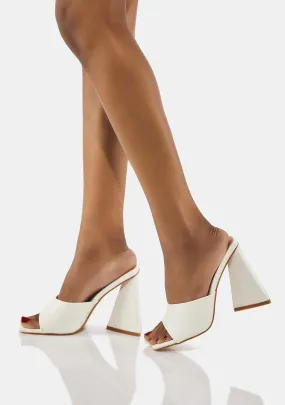 Chill Requested Block Heels