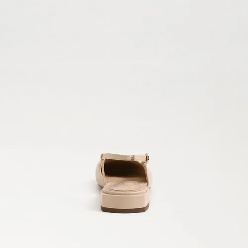 Kara Slingback Flat - Sand / Black