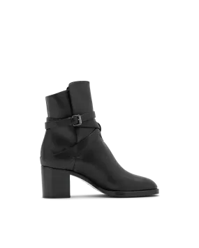 Karistrap Leather Ankle Boot