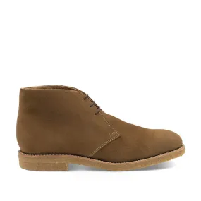 Loake - Rivington Boots in Tan Suede