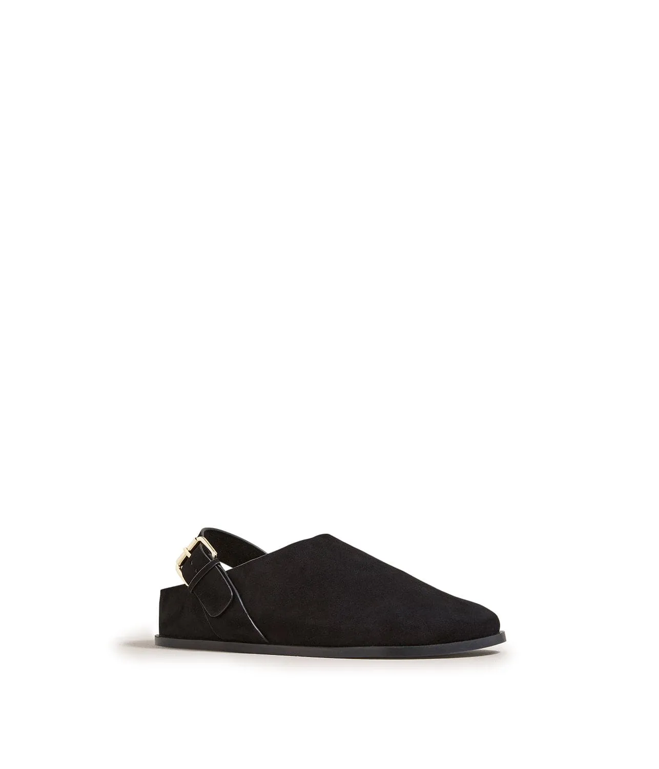 LOUIS CLOG- BLACK SUEDE