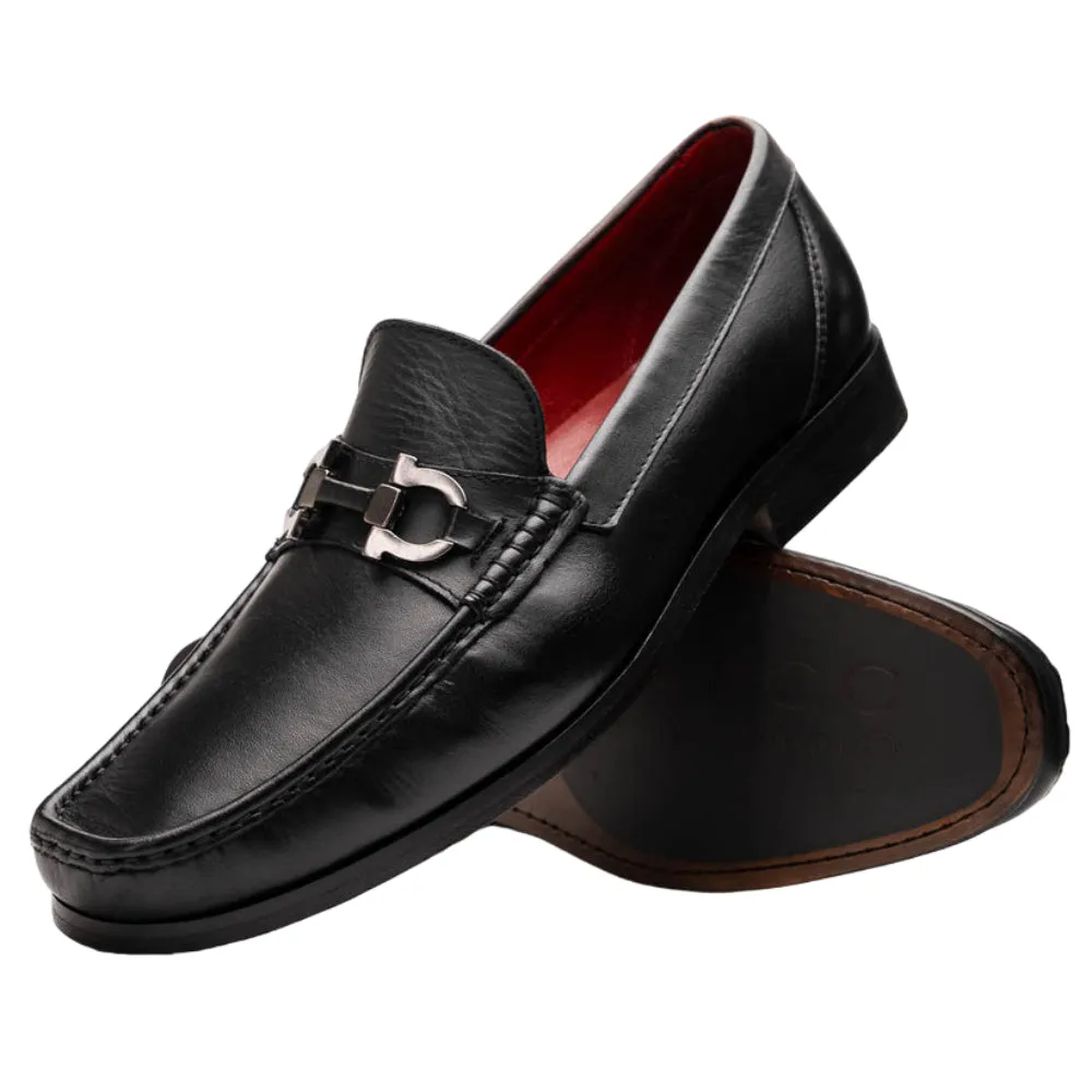 Marco Di Milano Cassarano Calf and Leather Black