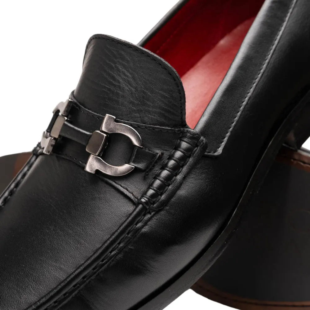 Marco Di Milano Cassarano Calf and Leather Black