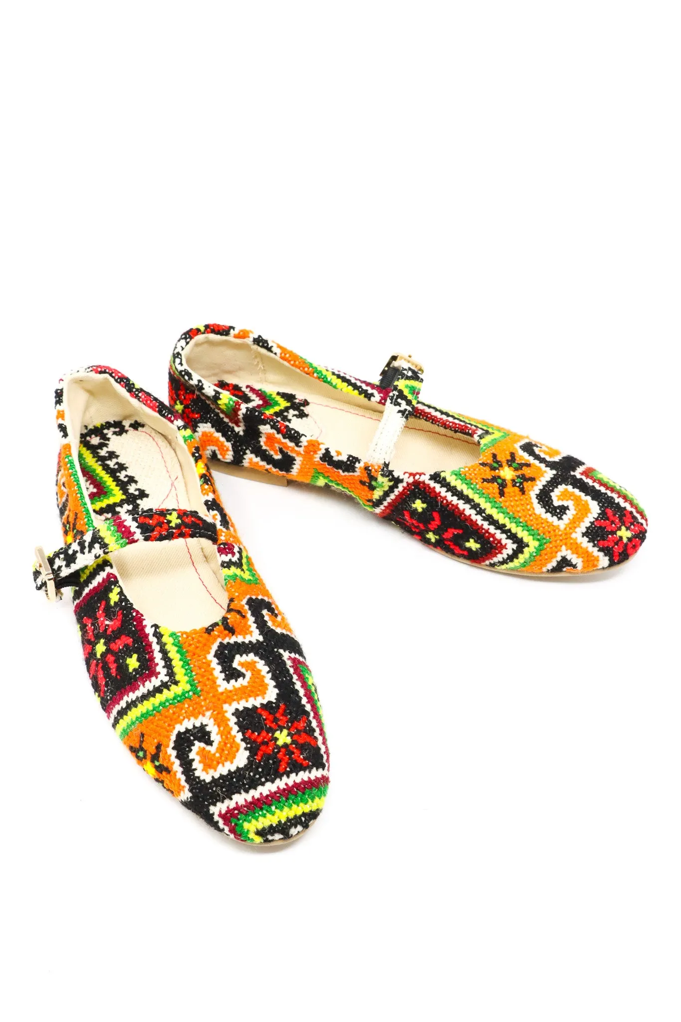 Mul_Olga Embroidered Shoes