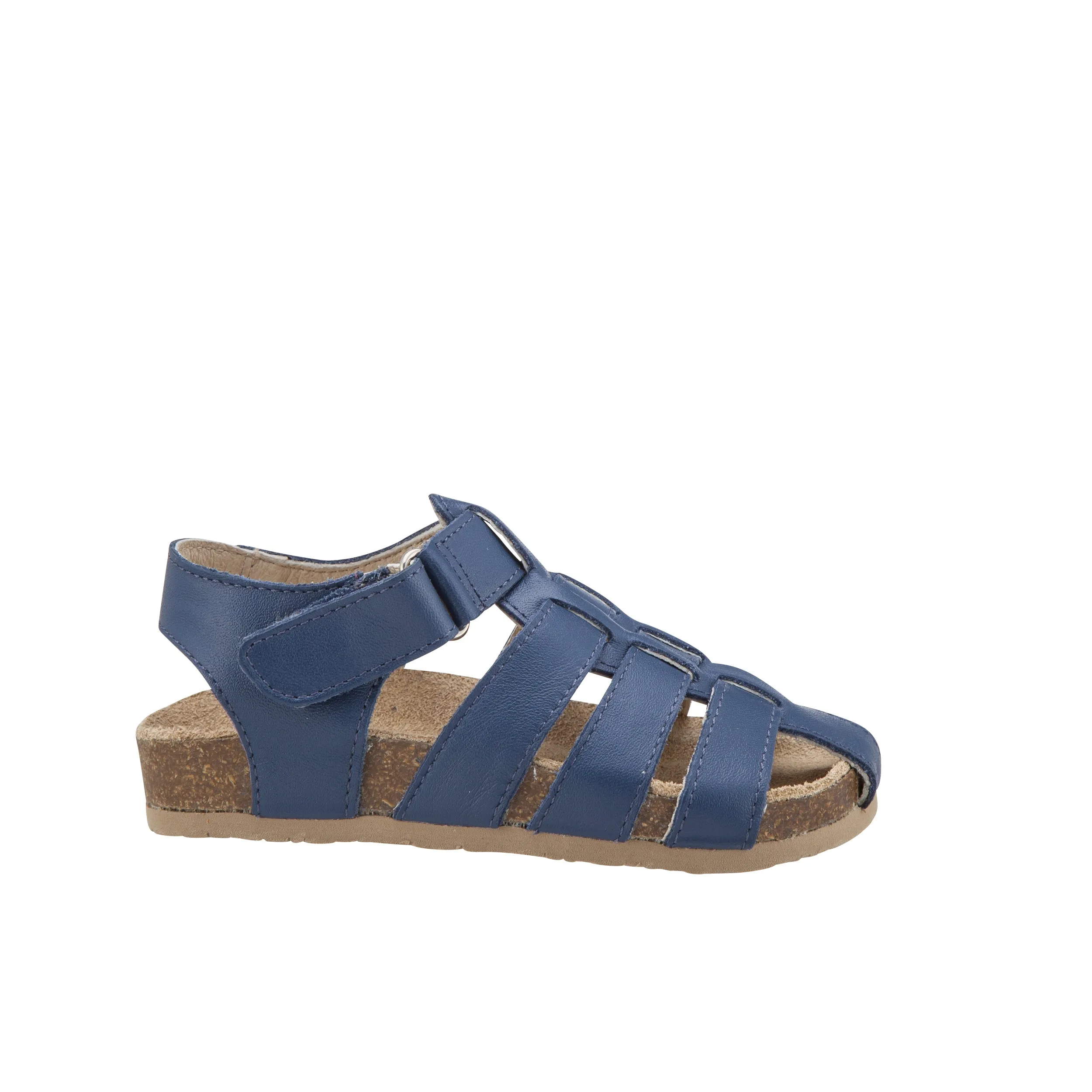 Old Soles Boy's Roadstar Fisherman Leather Sandals, Jeans