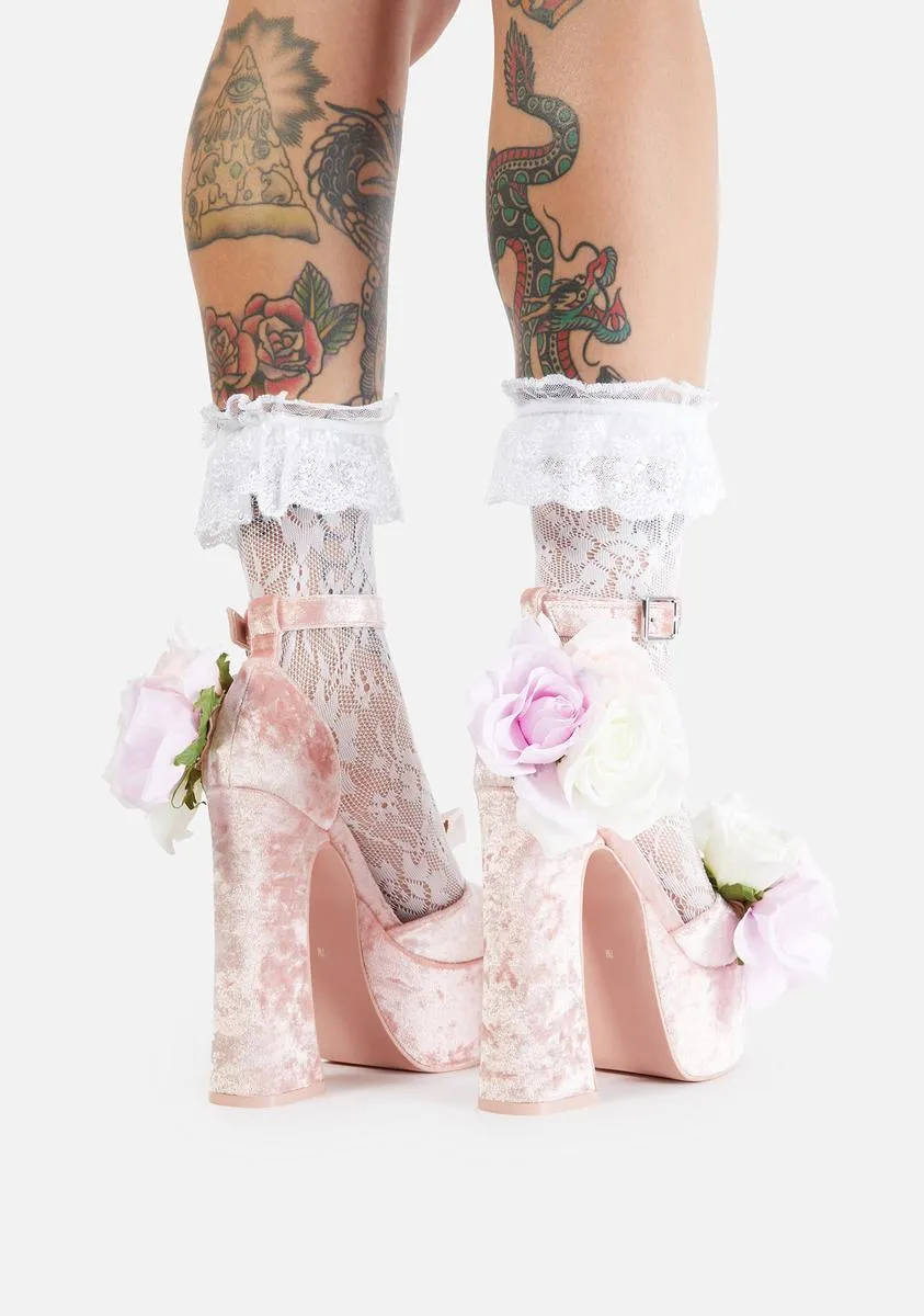 One True Love Platform Heels