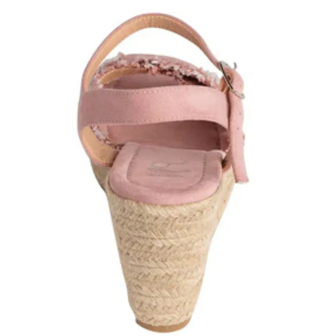 Online Exclusive | Elinor Wedge with Ankle Strap in Pink