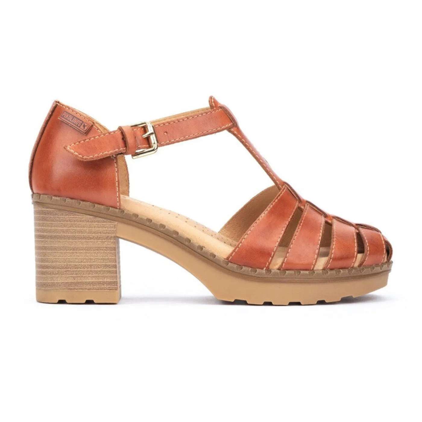 Pikolinos Canarias W8w-1873 Women's Heeled Sandals in Brick