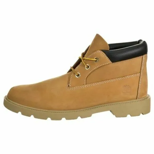 Timberland 3 Eye Chukka TB07190R Youth Boy's Wheat Boots Shoes BS560