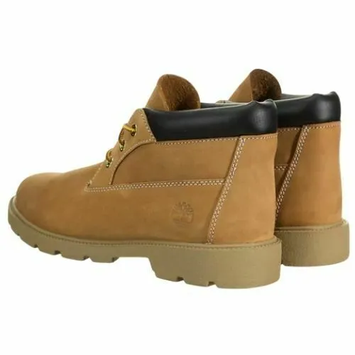 Timberland 3 Eye Chukka TB07190R Youth Boy's Wheat Boots Shoes BS560