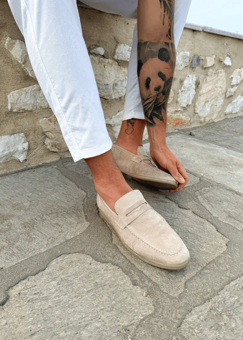 Vintage Leather Loafers - Gio