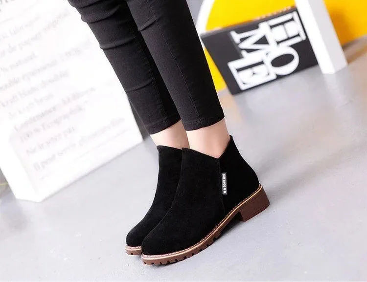 Women's Suede Chelsea Boots