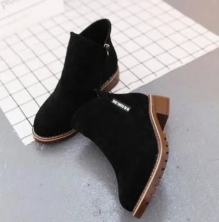 Women's Suede Chelsea Boots