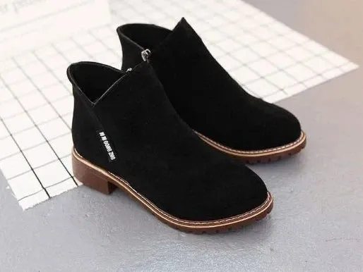 Women's Suede Chelsea Boots