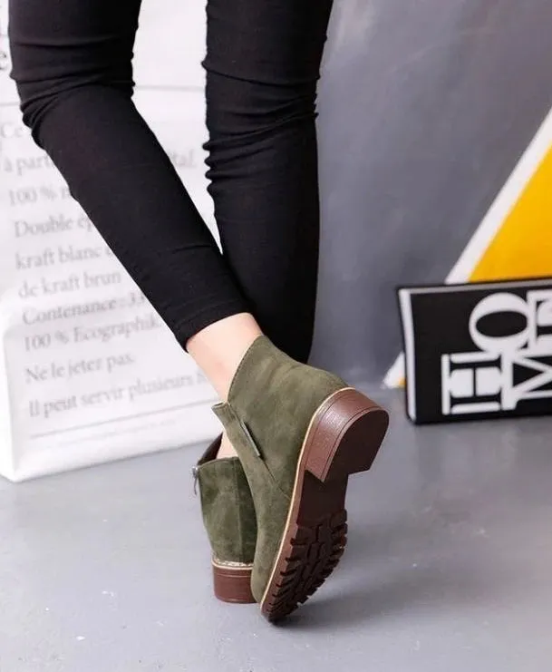 Women's Suede Chelsea Boots